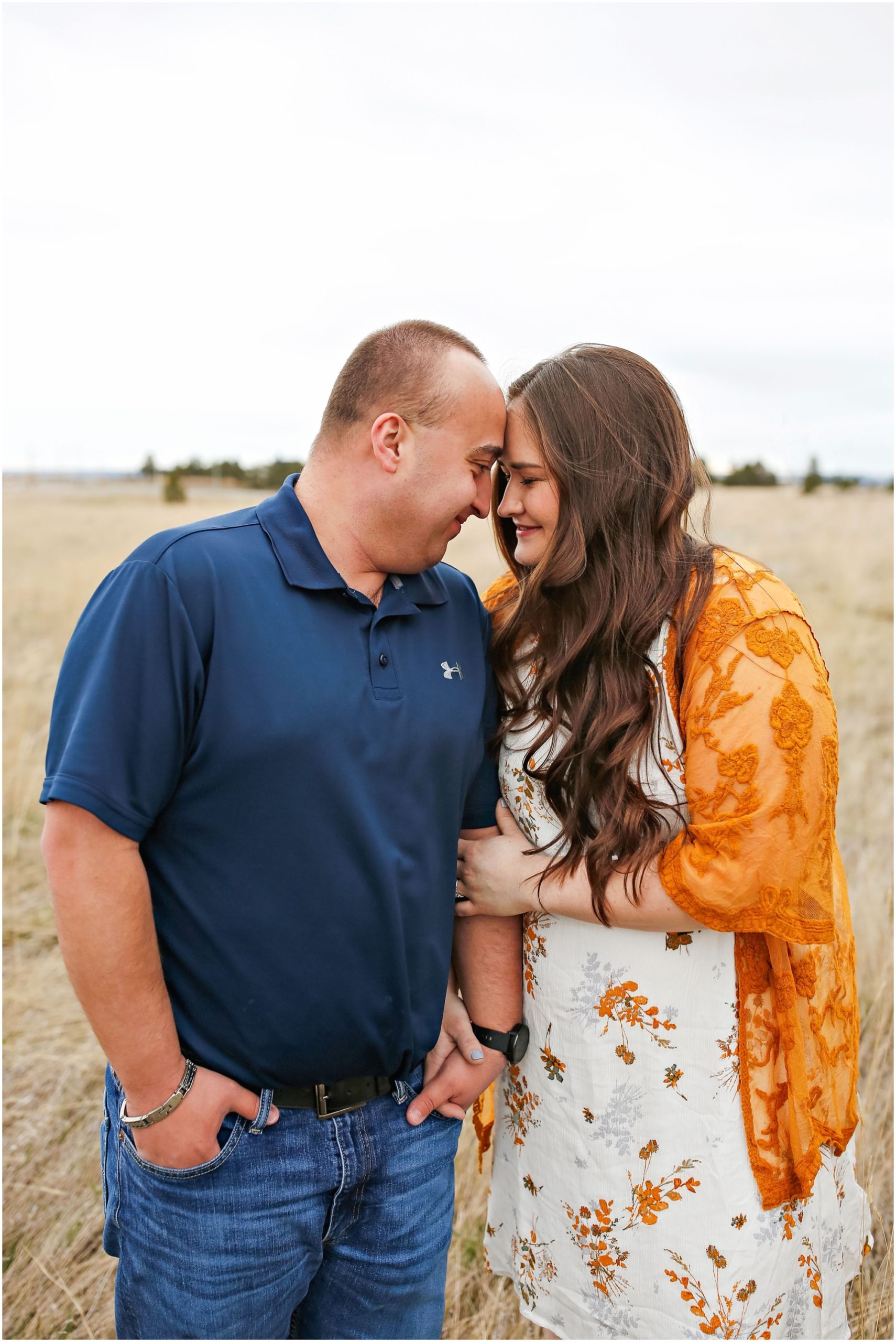 Downtown Engagement Session in Billings MT