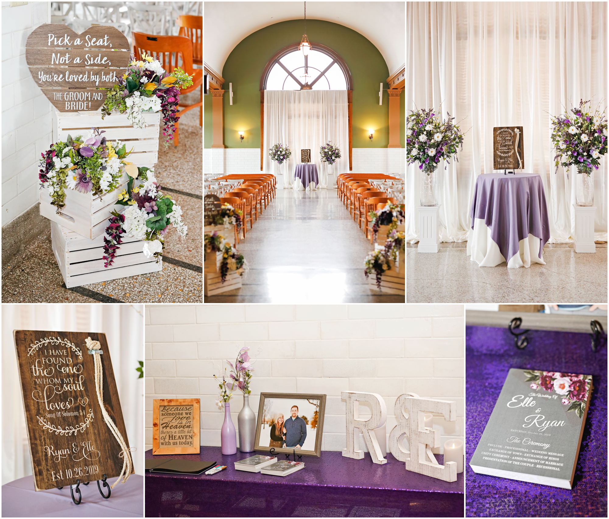 Purple Paradise Wedding