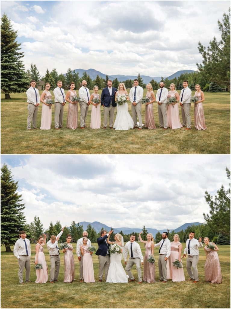 Red Lodge Mountain Golf Course Wedding Party