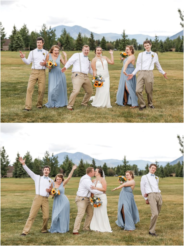 Red Lodge Mountain Wedding Party