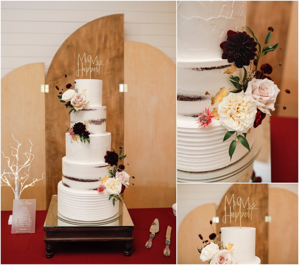 WillowBrooke Barn Wedding Cake by Sweets by Sam