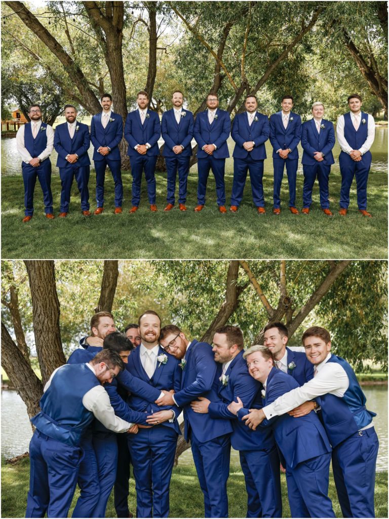 The Ponds at Dry Creek Groom and Groomsmen