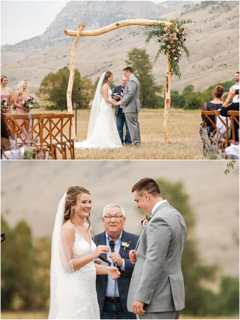 Wyoming Summer Wedding Ceremony