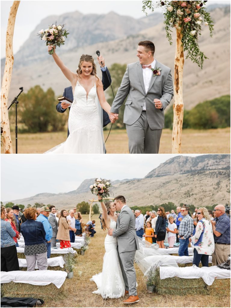 Wyoming Summer Wedding Ceremony