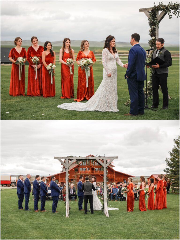 Barnsion Wedding Ceremony