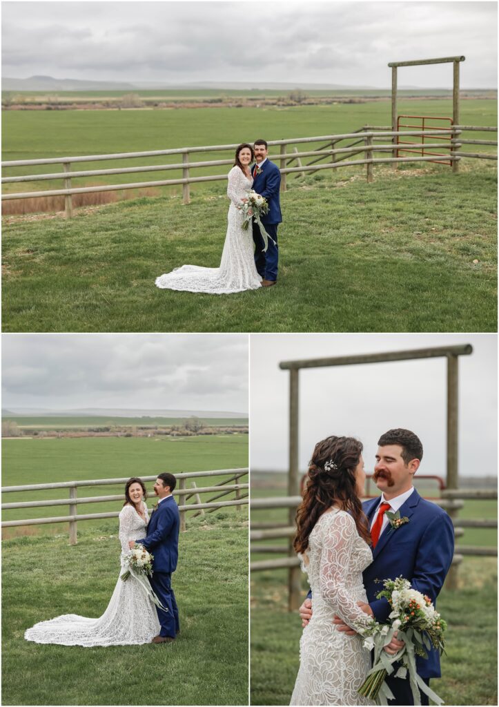 Barnsion Wedding Bride & Groom Photos