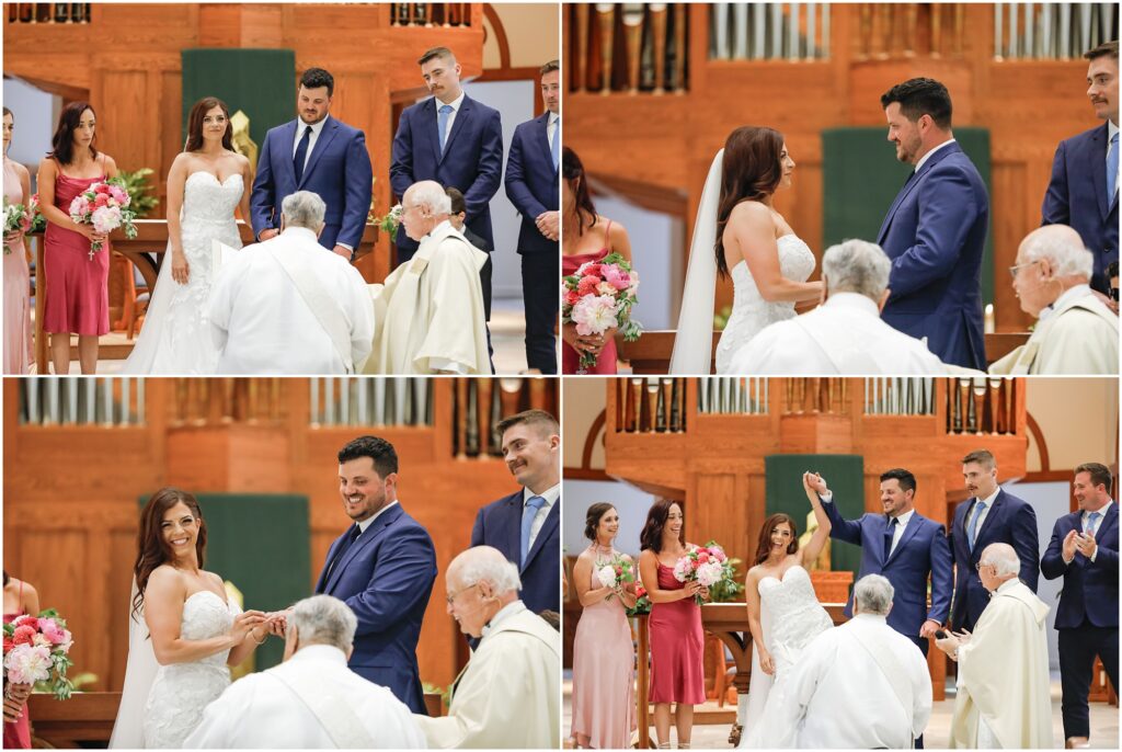 Bozeman Wedding Ceremony at Holy Rosary Church