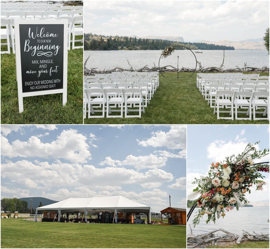 Flathead Lake Wedding Ceremony Details