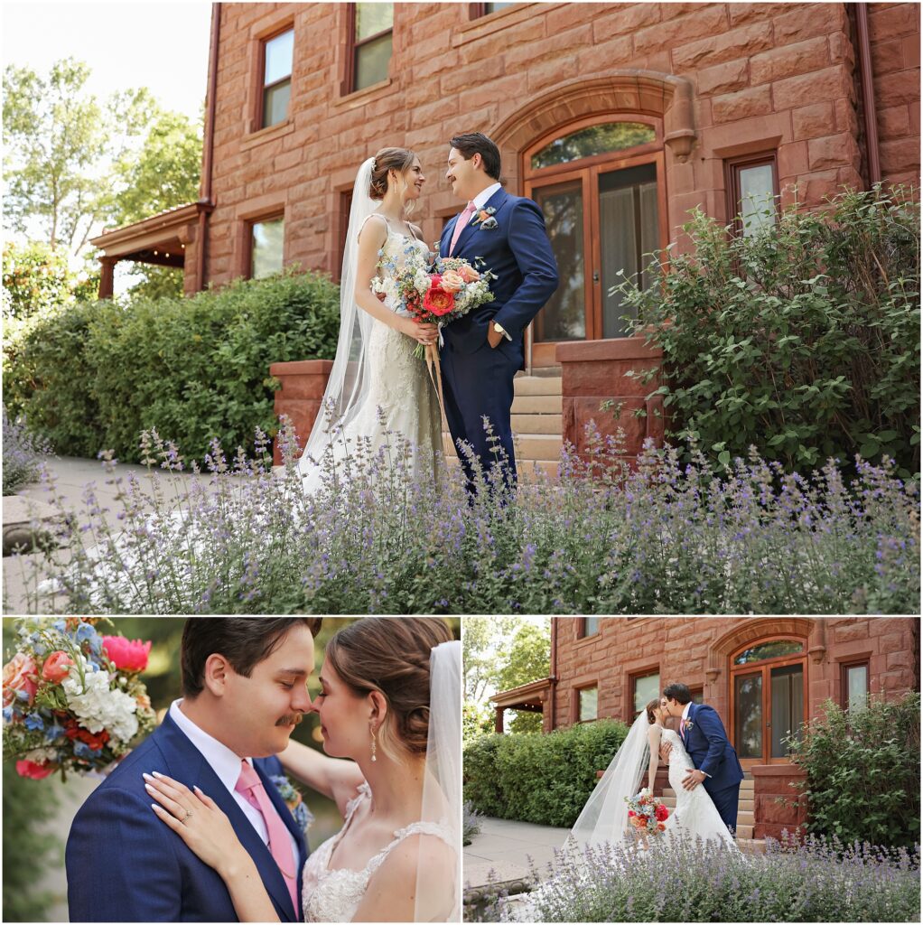 Moss Mansion Wedding Bride and Groom Photos