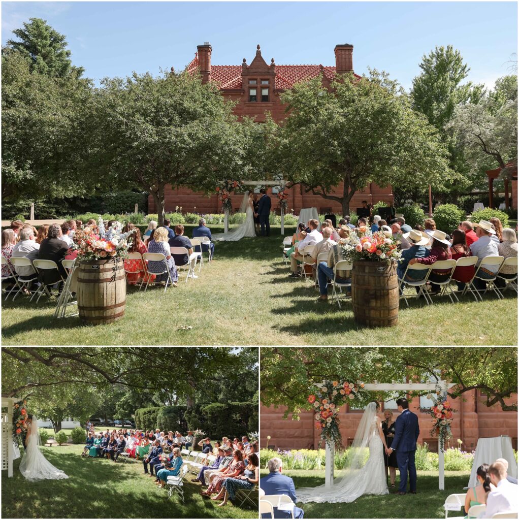 Moss Mansion Wedding Ceremony