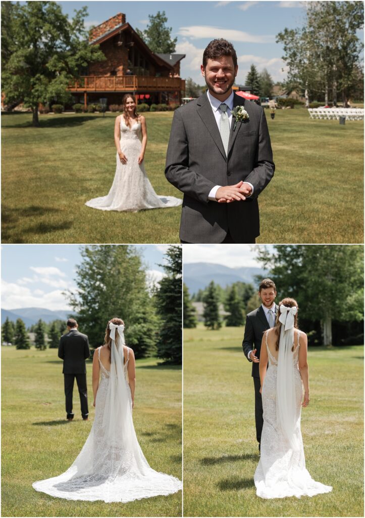 Red Lodge Mountain Wedding Bride and Groom Photos