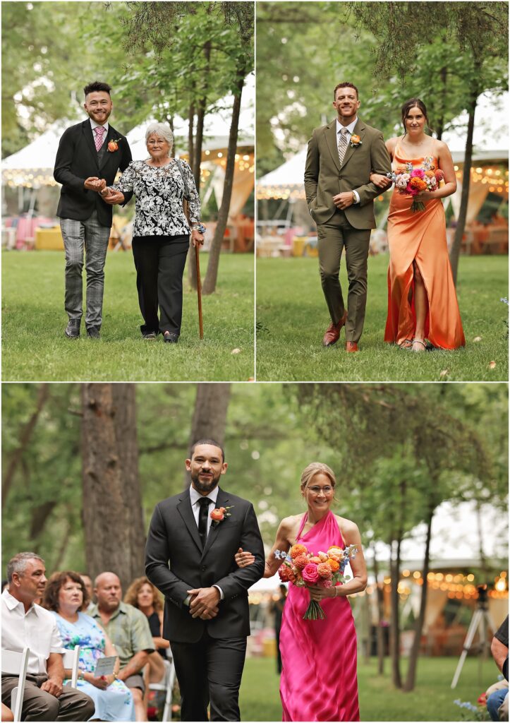 Classy Front Yard Wedding Ceremony