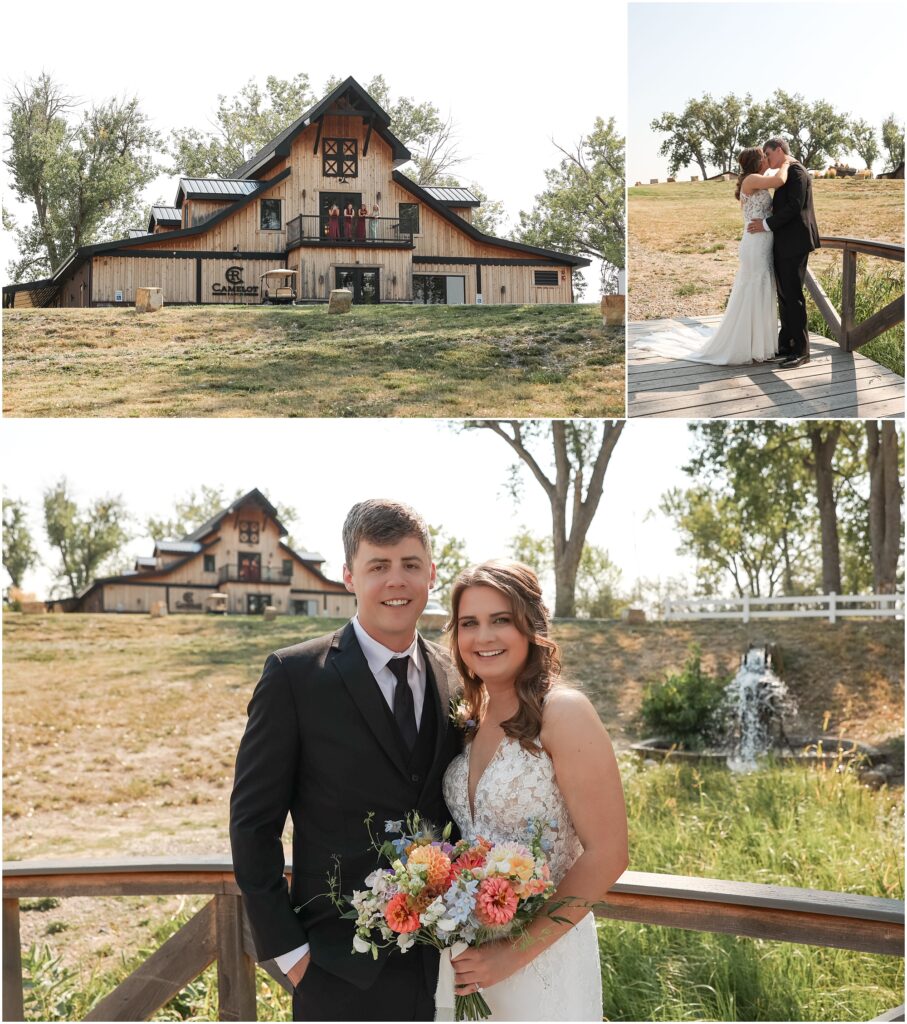 Billings Camelot Ranch Wedding Bride & Groom Photos