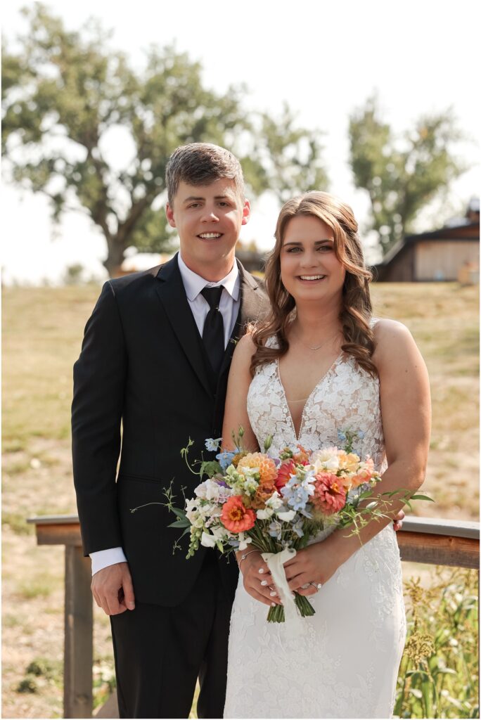 Billings Camelot Ranch Wedding Bride & Groom Photos