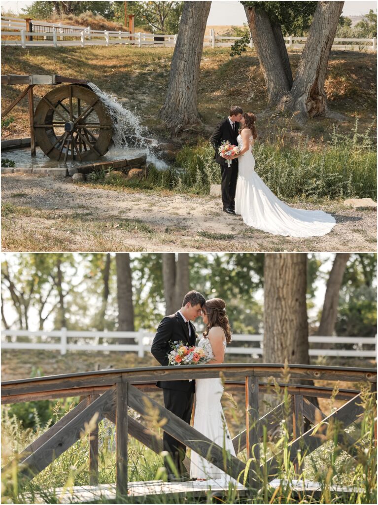 Billings Camelot Ranch Wedding Bride & Groom Photos