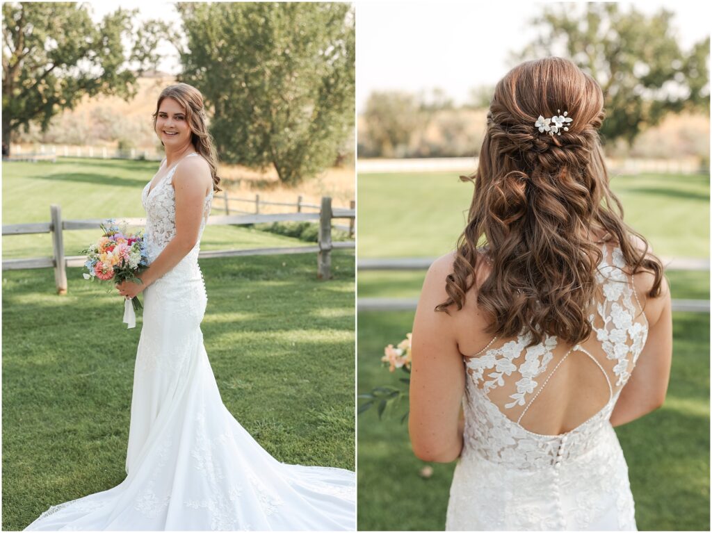 Billings Camelot Ranch Wedding Bride Photos