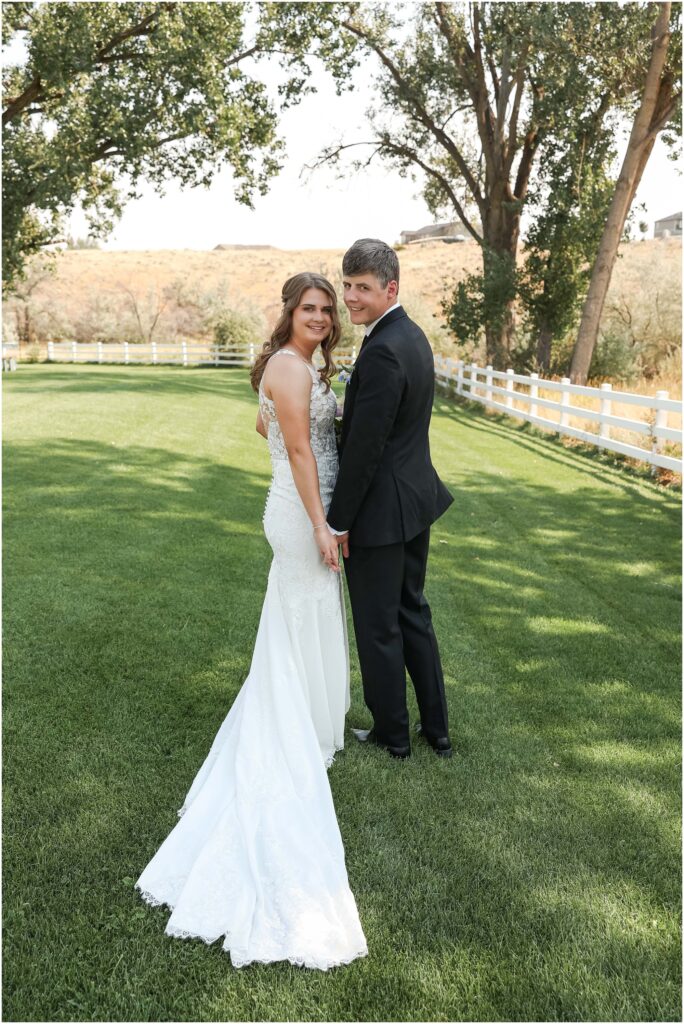 Billings Camelot Ranch Wedding Bride & Groom Photos