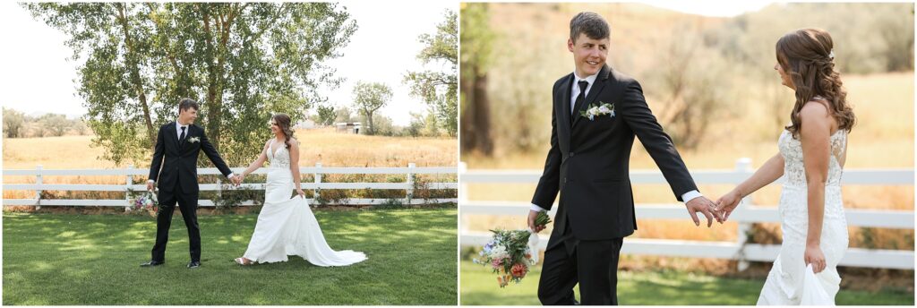 Billings Camelot Ranch Wedding Bride & Groom Photos