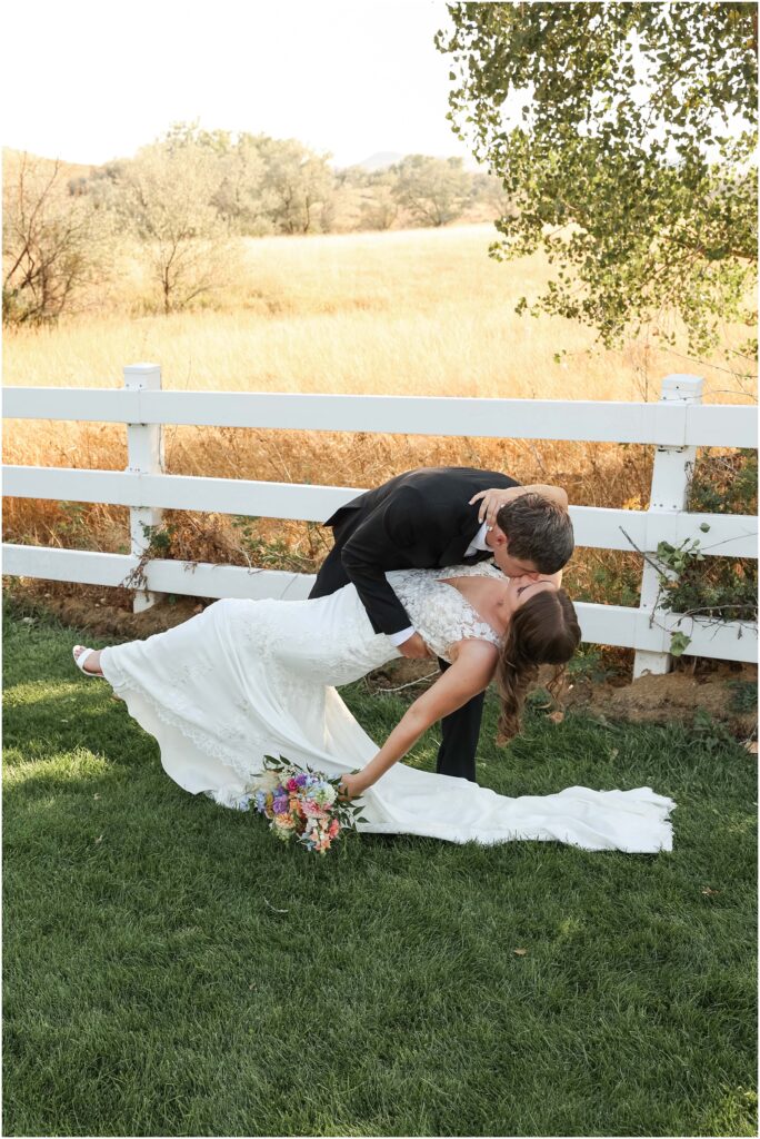 Billings Camelot Ranch Wedding Bride & Groom Photos