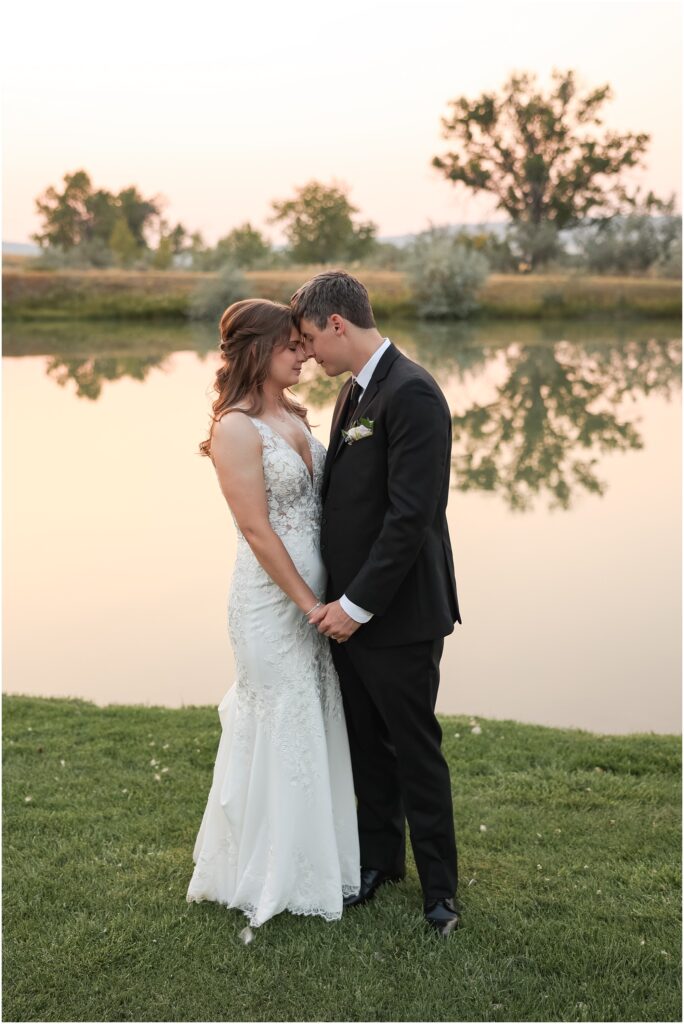 Billings Camelot Ranch Wedding Bride & Groom Photos