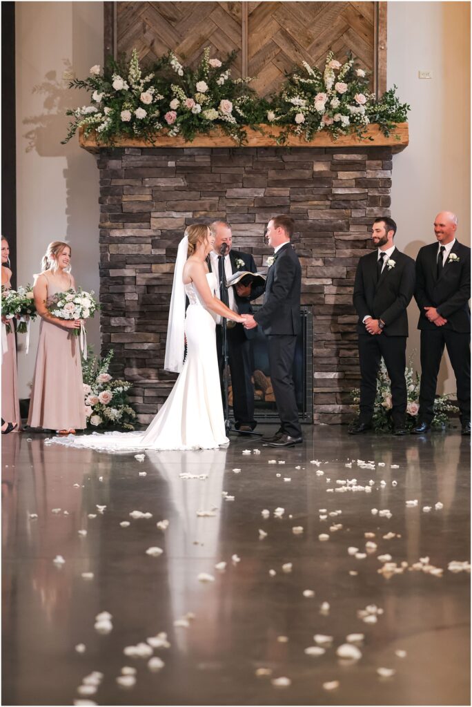 Elegant Montana Wedding at Camelot Ranch Ceremony Photos