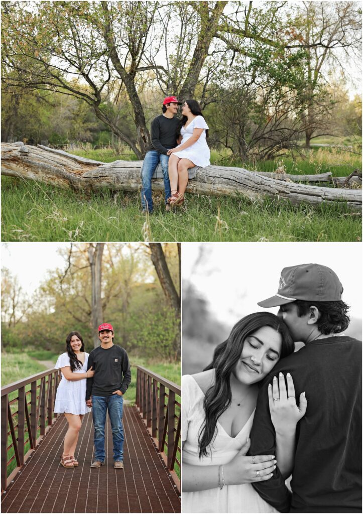 Billings Engagement Photos with Man and Woman