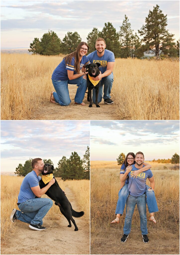 Billings Engagement Photos with Man and Woman