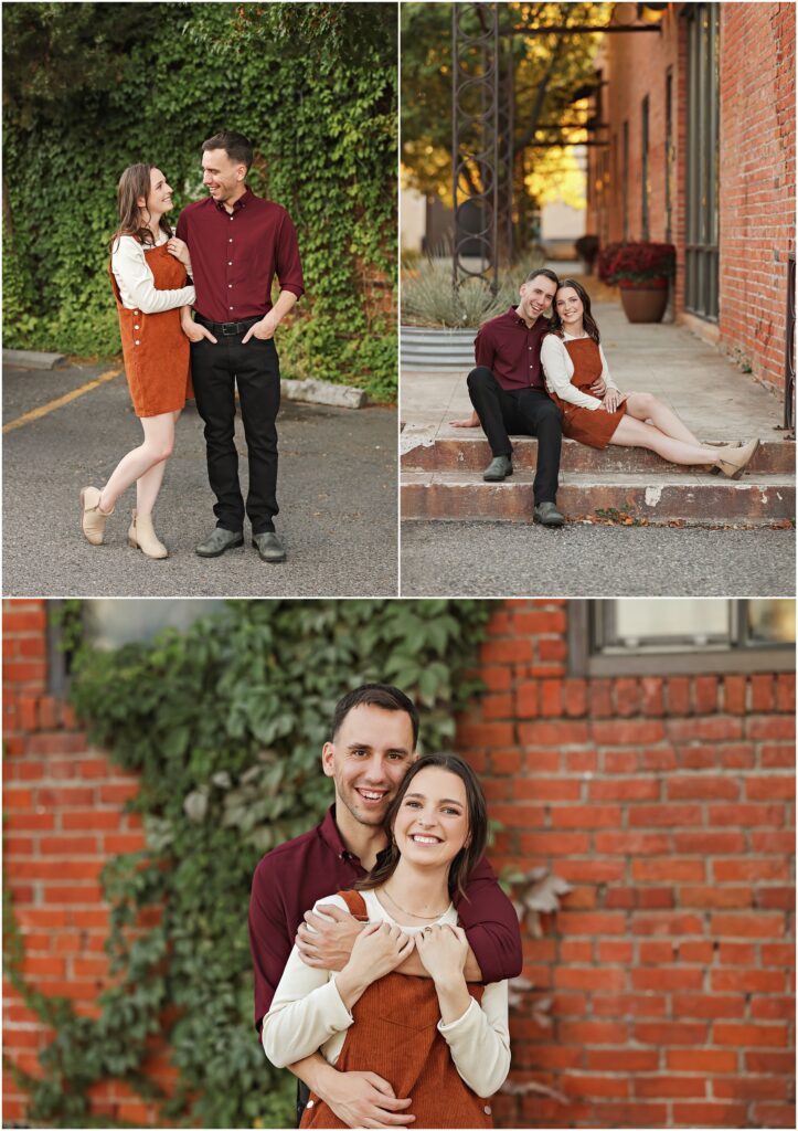 Billings Engagement Photos with Man and Woman