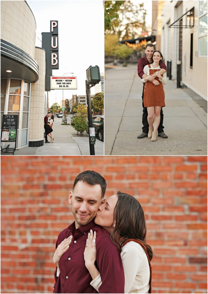 Billings Engagement Photos with Man and Woman