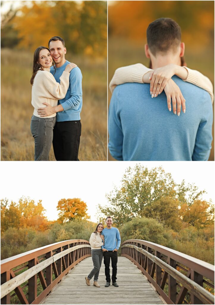Billings Engagement Photos with Man and Woman
