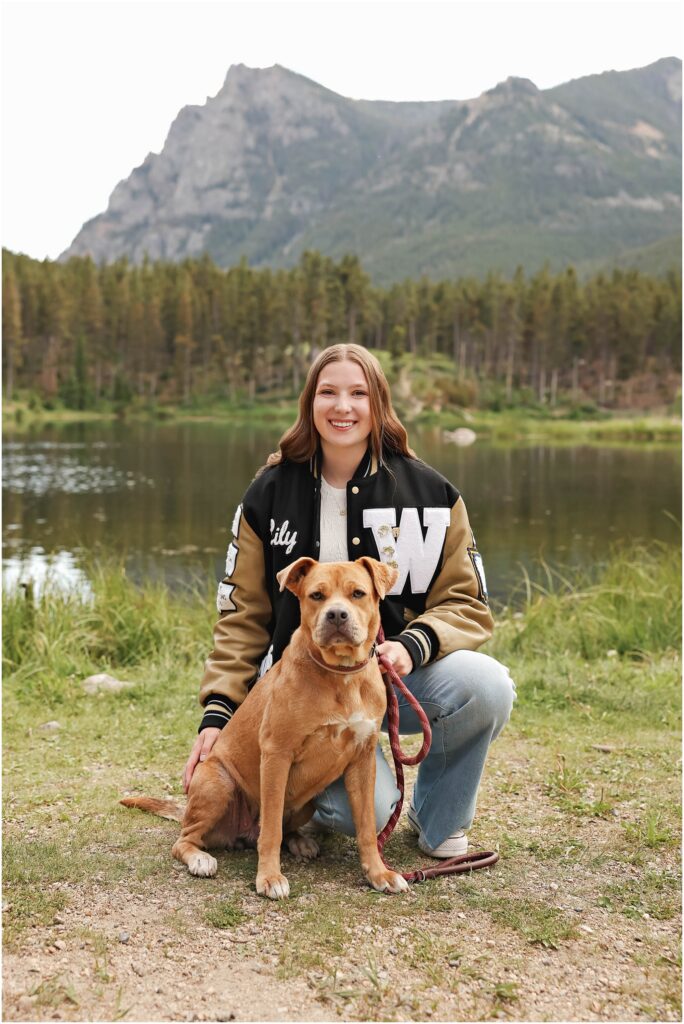Billings Senior Photographer in the mountains