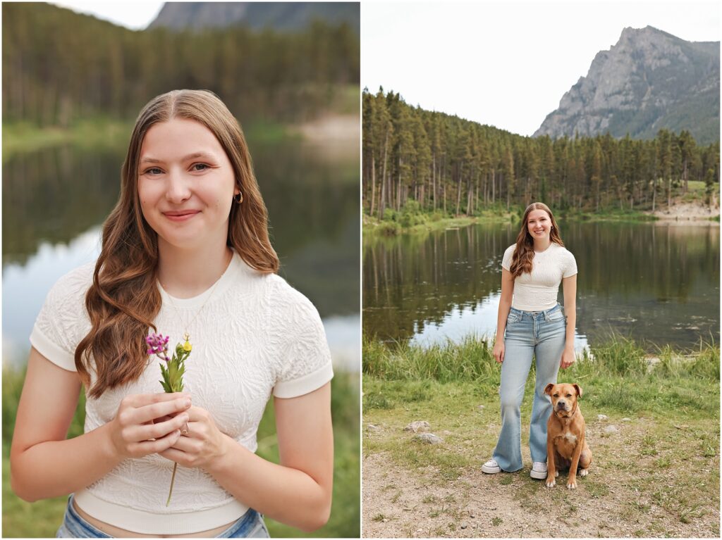 Billings Senior Photographer in the mountains
