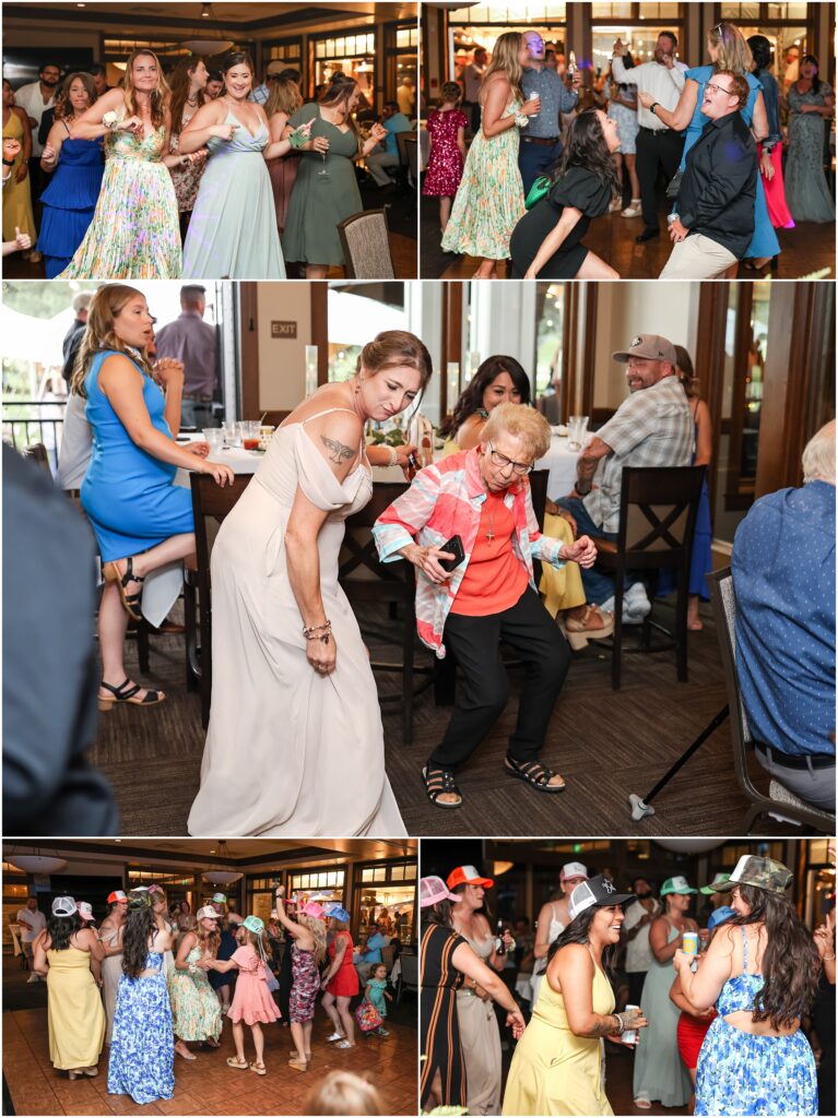 Hilands Golf Club Wedding Reception Dancing